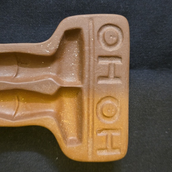 Vintage Hartstone Santa Claus Ho Ho 8" Cookie Mold - Picture 4 of 4